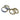 Brinco Argola com Detalhe em Ouro Branco em Ouro 18k 16mm / 18k Gold Hoop Earring with White Gold Detail 16mm - Ricca Jewelry