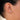 Brinco em Ouro 18k Modelo Coração Chuveirinho / 18k Gold Earring Heart Shower Model - Ricca Jewelry