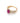 Anel com Pedra Rubi Oval e Diamantes