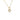 Pingente em Ouro 18k Ponto de Luz Formato de Coração com Zircônia / Pendant in 18k gold Point of Light Heart Shape with Zirconia - Ricca Jewelry
