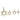 Pingente em Ouro 18k Estrela de Davi / 18k Gold Star of David Pendant - Ricca Jewelry
