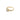 Anel Solitario Quadrado com Zirconia - Ricca Jewelry