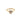 Anel Chuveirinho Coração em Ouro 18k com Zircônia / Heart Shower Ring in 18k Gold with Zirconia - Ricca Jewelry