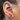 Brincos em Ouro 18k Laço com Zircônia e Tarrachas de Rosca / 18k Gold Earrings Bow with Zirconia and Screw Backs - Ricca Jewelry