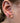 Brincos em Ouro 18k Laço com Zircônia e Tarrachas de Rosca / 18k Gold Earrings Bow with Zirconia and Screw Backs - Ricca Jewelry