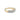 Anel em Ouro 18k Modelo Meia Alianca com 5 Diamantes 1.8Ct - Ricca Jewelry