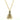 Gargantilha de Ouro 18k Trabalhada com Corações e Pingente de Nossa Senhora, 45cm. - Ricca Jewelry