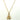 Gargantilha de Ouro 18k Trabalhada com Corações e Pingente de Nossa Senhora, 45cm. - Ricca Jewelry