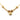 Gargantilha Modelo Balairina com Coracao - Ricca Jewelry