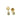 Brincos de Ouro 18k Modelo Cartier com Diamantes 0.64Ct 3.5mm - Ricca Jewelry