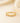 Crown Ring with Seven Points and Micro Zirconia in 18K Gold