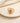 Letter S Ring with Cubic Zirconia in 18K Gold