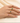 Ring with Center Stone Zirconia in 18K Gold