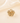 Flower Ring with Twig Band in 18K Gold