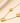 Necklace with 3 Clover Pendants in 18K Gold