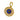 Pingente em Ouro 18K Olho Grego Cravejado com Zircônia / 18k Gold Greek Eye Pendant Encrusted with Zirconia - Ricca Jewelry