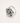 Sterling Silver Electroform Rose Flower Ring