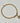 Pulseira de Ouro 18k Elo Português com Pingente Coração 2cm e Argolas Tricolor / 18k Gold Portuguese Link Bracelet with Heart Pendant 2cm and Tricolor Rings - Ricca Jewelry