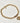 Pulseira de Ouro 18k Elo Português com Pingente Coração 2.3cm e Argolas Tricolor / 18k Gold Portuguese Link Bracelet with Heart Pendant and Tricolor Rings - Ricca Jewelry
