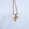 Pingente em Ouro 18k Modelo Letras / 18k Gold Pendant Letters Model - Ricca Jewelry