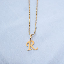  Pingente em Ouro 18k Modelo Letras / 18k Gold Pendant Letters Model - Ricca Jewelry