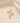 Hollow Three-Dimensional Cross Pendant in 18K Gold