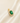 Emerald and Diamond Pendant in 18K Gold