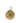 Round Pendant with Lord’s Prayer in 18K Gold