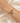 Pulsera mixta de cola de rata y bailarina con colgante de corazón