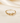 Infinity Ring with Zirconia in 18K Gold