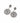 Sterling Silver Oxidized Mandala Drop Earrings