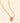 Natural Pink Tourmaline Emerald-Cut Necklace with Sustainable Diamonds in 18K Rose Gold