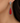 Sterling Silver Natural Coral Pear Drop Earrings