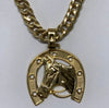 Pingente em Ouro 18k Modelo Ferradura /18k Gold Horseshoe Pendant - Ricca Jewelry