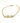 Pulseira Infantil em Ouro 18k com Plaquinha / 18K Gold Baby Bracelet with ID Plate - Ricca Jewelry