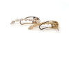 Brincos em Ouro 18k Modelo  Ear Cuff com Zirconias