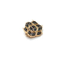  Broche em Ouro 18k Simbolo Confraria Fora da Caixa com 47 diamantes