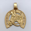 Pingente em Ouro 18k Modelo Ferradura /18k Gold Horseshoe Pendant