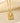 Family Rectangular Pendant – Parents and Son in 18K Gold