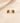 Abelhinha Resinada Earrings in 18K Gold