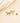 Bow with Zirconia Earrings in 18K Gold