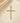 Slim Cross Pendant in 18K Gold