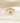 Solitaire Half Guard Ring with 6mm Triangular Zirconia in 18K Gold