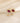 Earrings with Zirconia Teardrop in 18K Gold