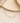 Necklace with Open and Flat Heart Pendants in 18K Gold