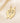 Faith Pendant, Matte & Plain, in 18K Gold
