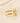 Pavé Square Ring in 18K Gold