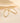 V with Zirconia Hoop in 18K Gold