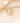 Oval Personalized Letter Ring in 18K Gold