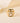 Rectangular Personalized Letter Ring in 18K Gold